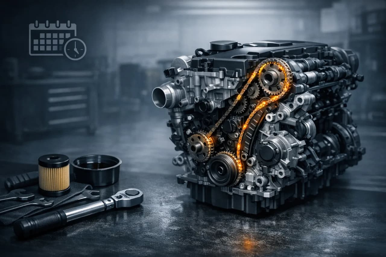 Ilustración de portada: Motor N47 BMW, guía de fiabilidad, cadena y costes