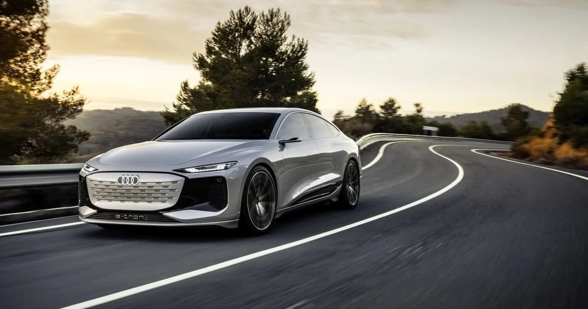 Audi A6 e-tron concept (2021–2021)