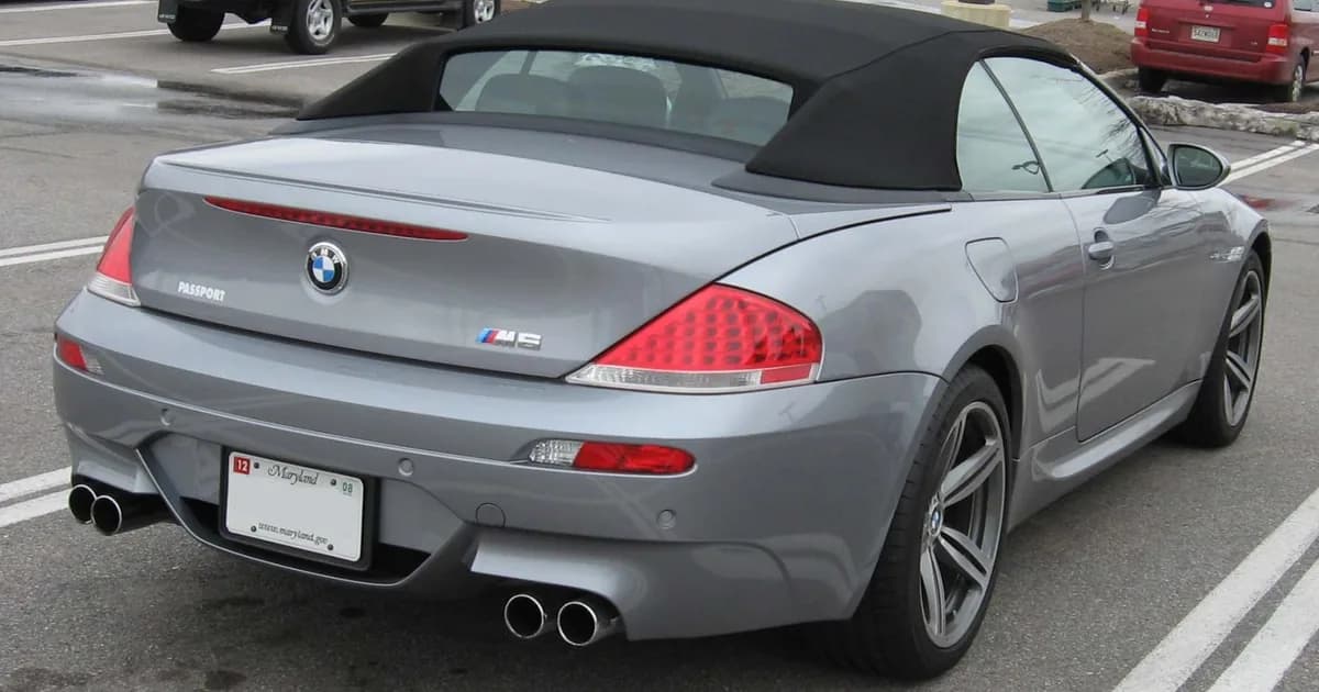 BMW M6 Cabriolet (E64) (2006–2007)