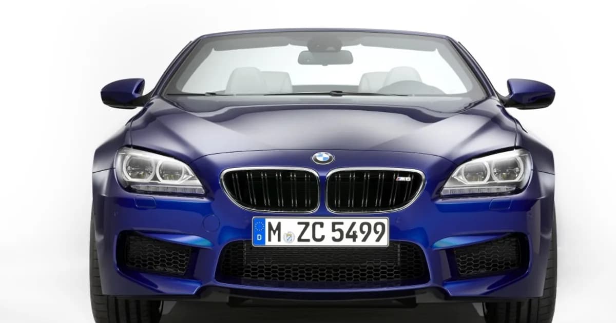 BMW M6 Cabriolet (F12M) (2012–2014)