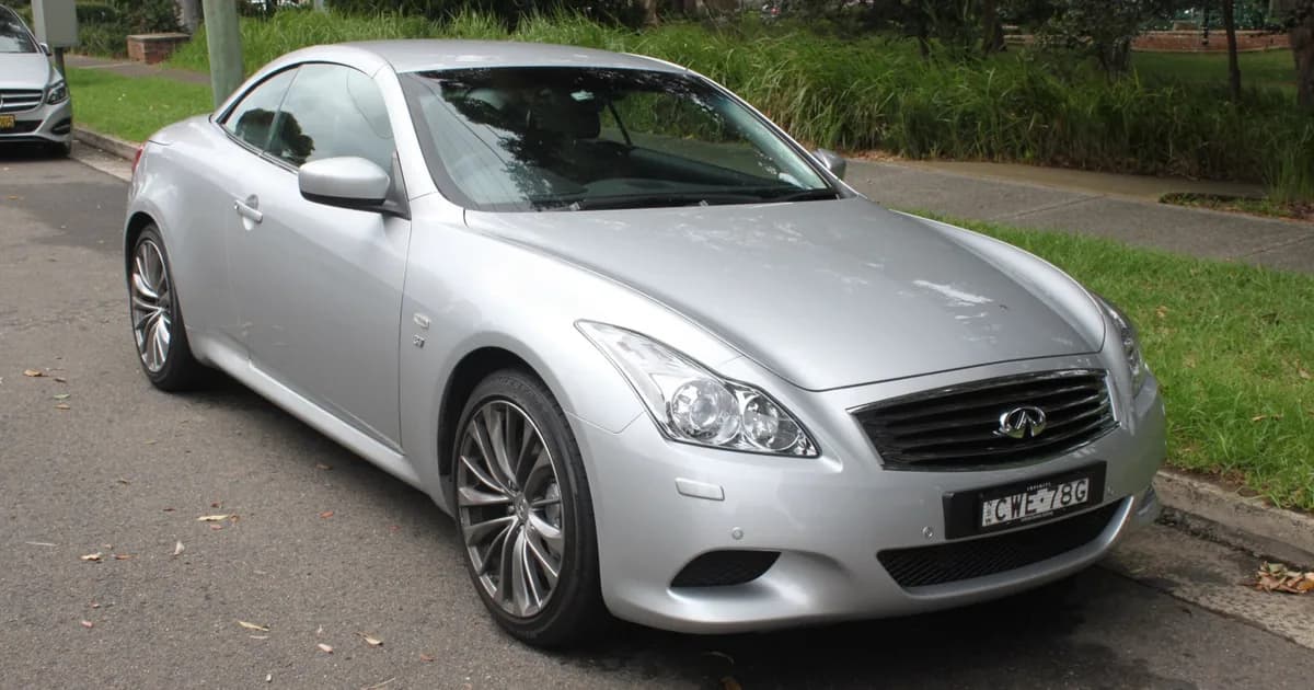 Infiniti Q60 I Convertible (2013–2016)