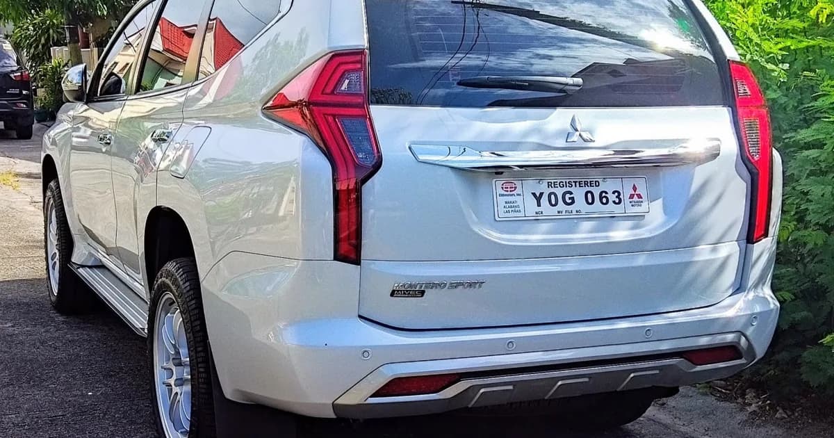 Mitsubishi Montero Sport III (facelift 2019) (2019–Presente)