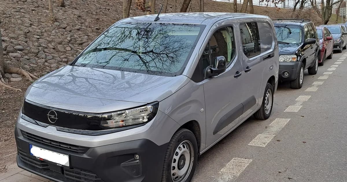 Opel Combo Cabine Approfondie XL E (facelift 2024) (2024–Presente)