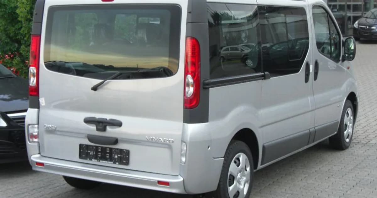 Opel Vivaro A (facelift 2006) (2006–2013)