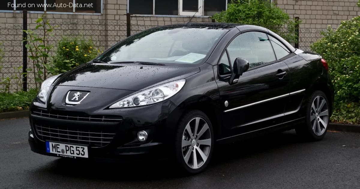 Peugeot 207 CC facelift 2009 (2009–2015)