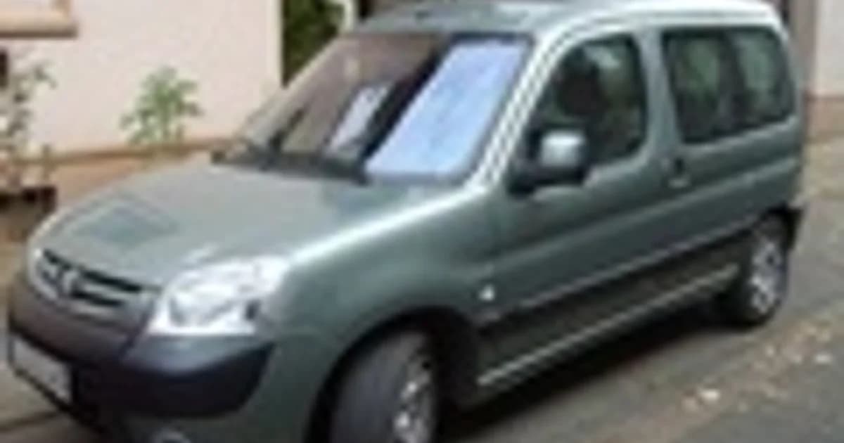 Peugeot Partner I (Phase II, 2002) (2002–2008)