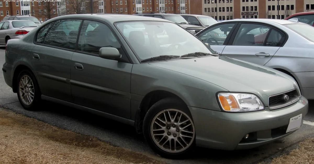 Subaru Legacy III (BE,BH, facelift 2001) (2001–2003)