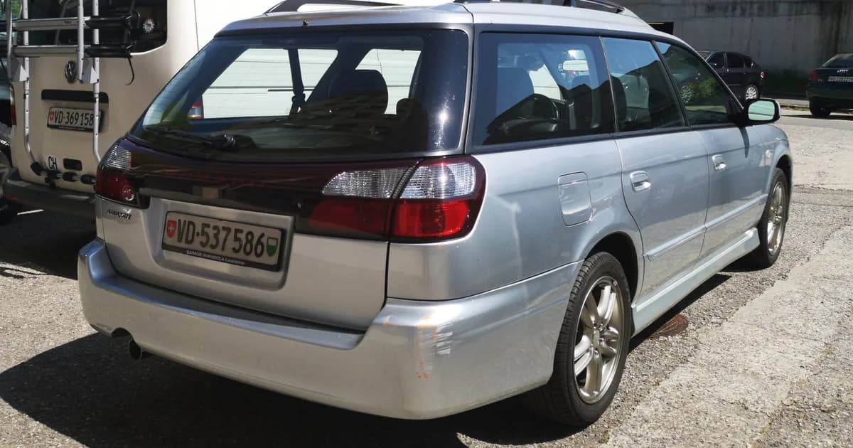 Subaru Legacy III Station Wagon (BE,BH, facelift 2001) (2001–2003)