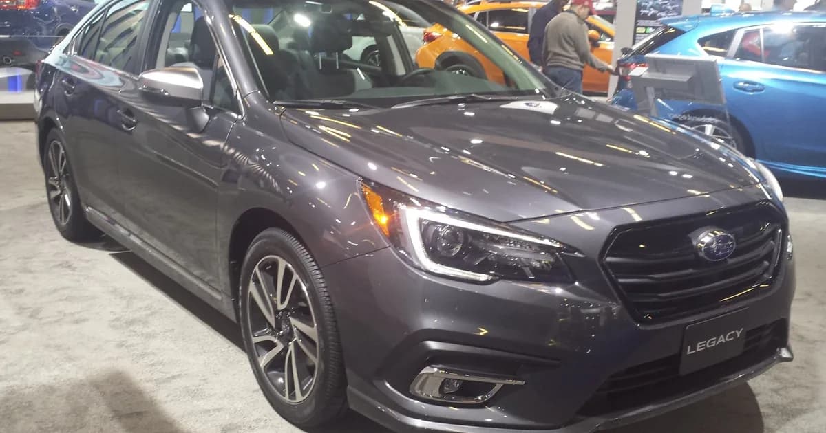 Subaru Legacy VI (facelift 2017) (2017–2019)