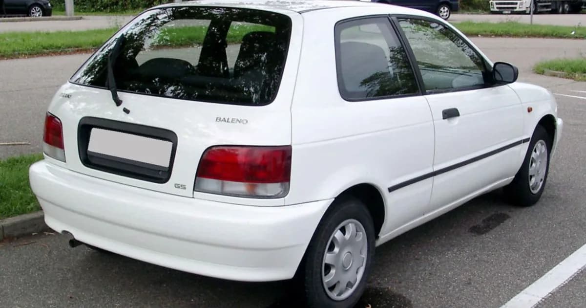Suzuki Baleno Hatchback (EG, 1995) (1995–2002)