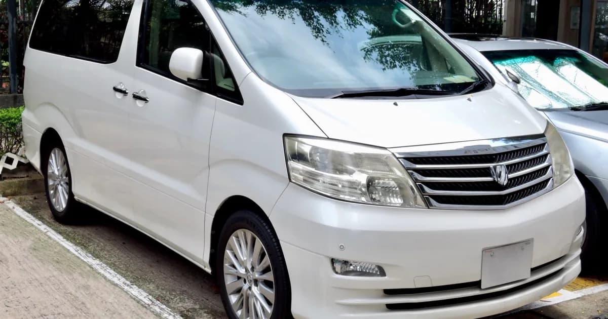 Toyota Alphard I (facelift 2005) (2005–2008)