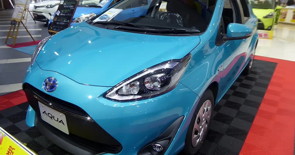 Toyota Aqua I (facelift 2017) (2017–2021)