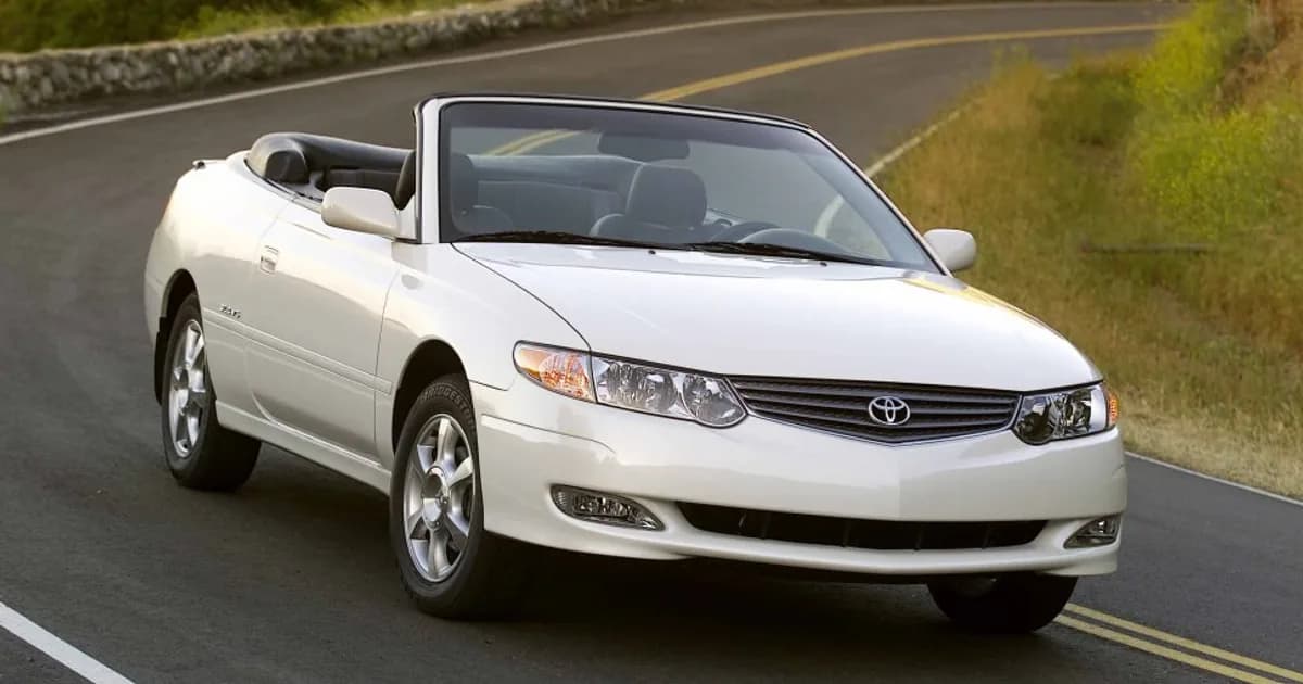 Toyota Camry Solara I Convertible (Mark V, facelift 2001) (2001–2003)