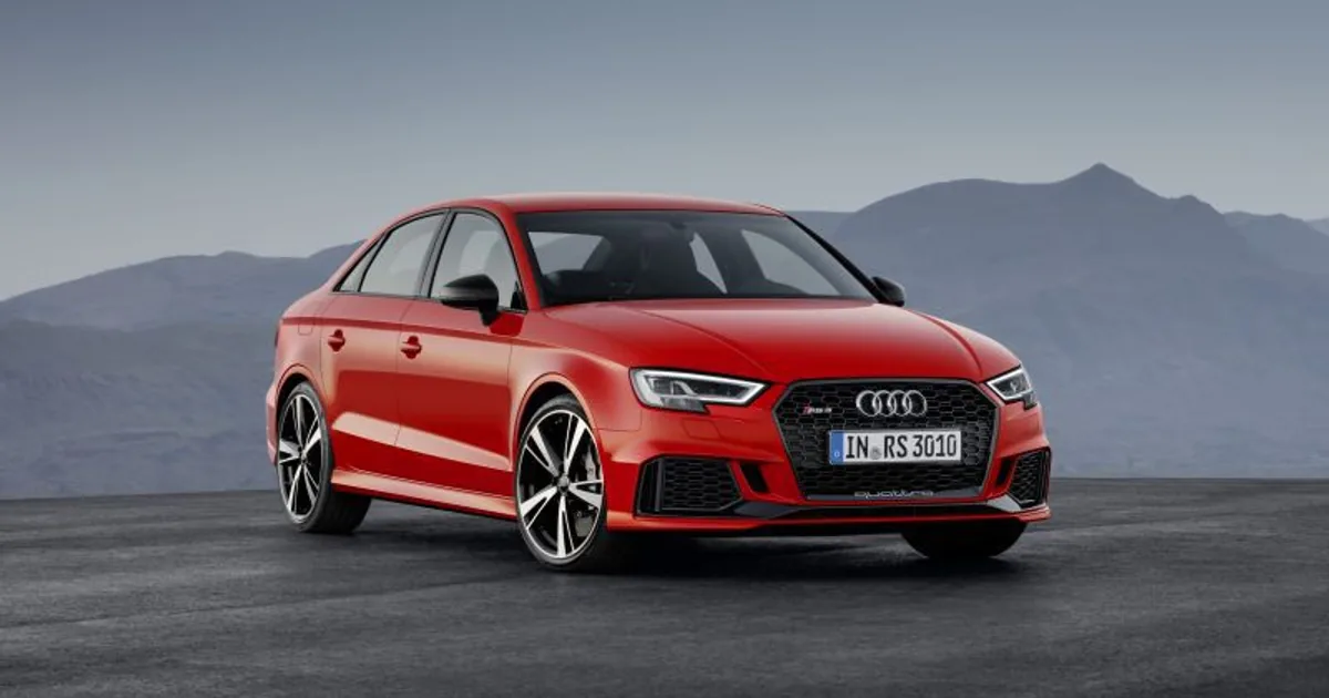 Audi RS3 Sedan (8V, restyling 2017) (2017–2017)