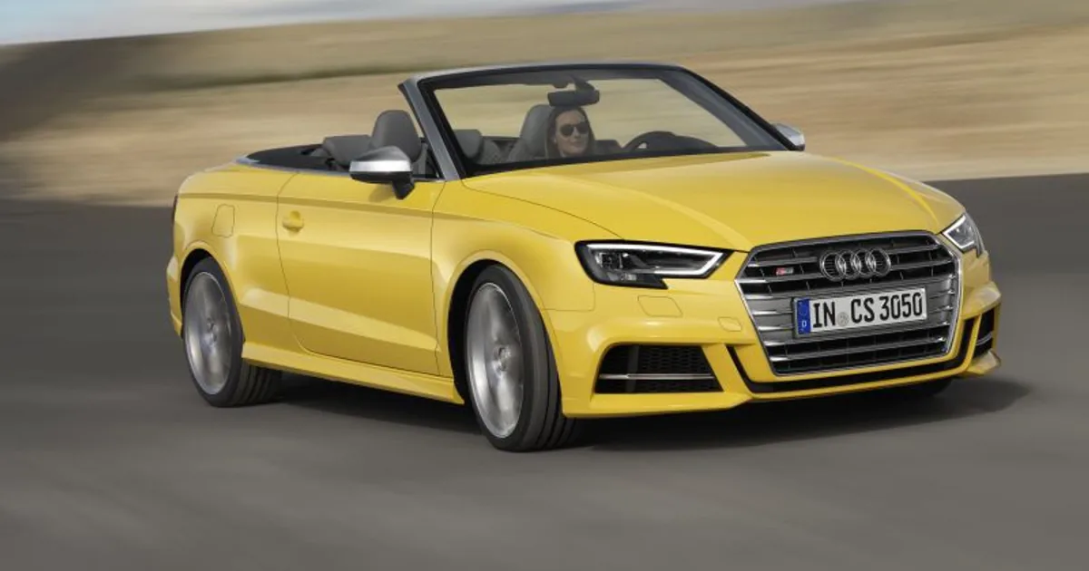 Audi S3 Cabriolet (8V, facelift 2016) (2016–2016)