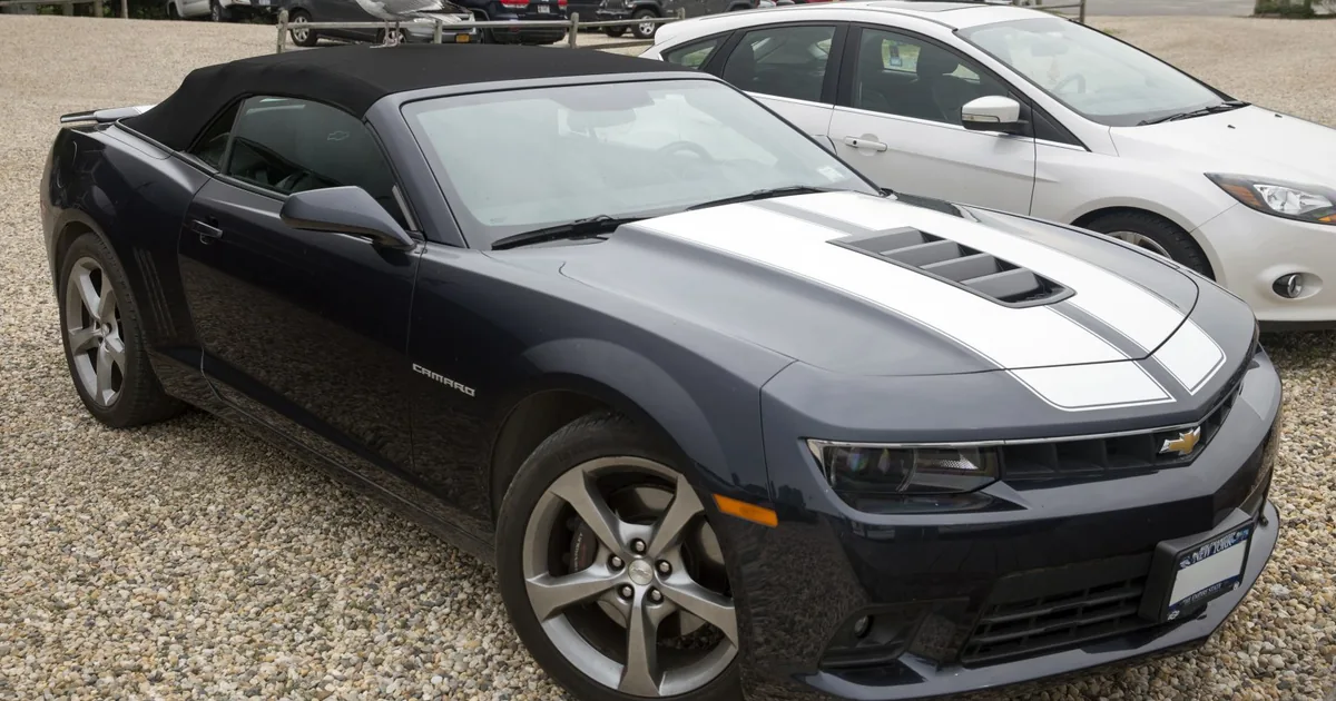Chevrolet Camaro V (facelift 2013) Convertible (2013–2013)