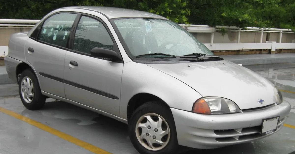 Chevrolet Metro Sedan (MR226)