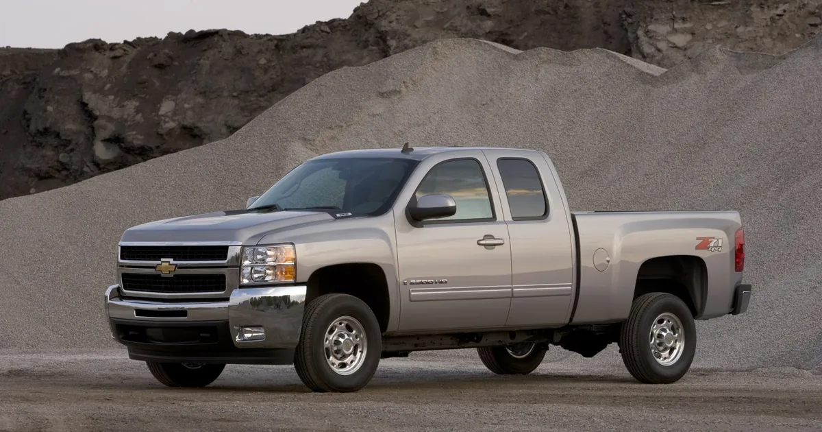 Chevrolet Silverado 2500 HD II (GMT900) Extended Cab Long Box