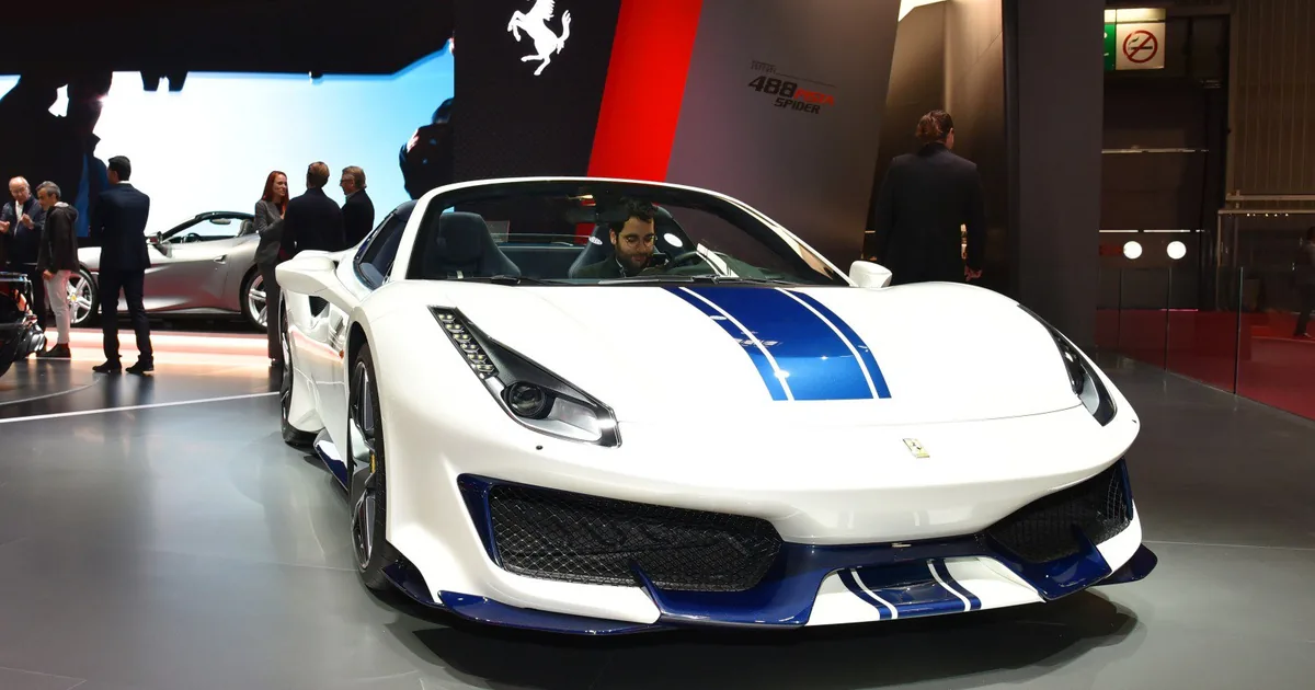 Ferrari 488 Pista Spider