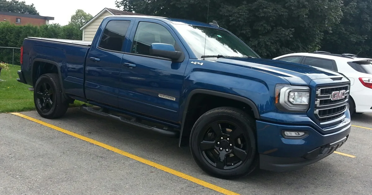 GMC Sierra 1500 IV (GMTK2XX, facelift 2016) Double Cab (2016–2016)