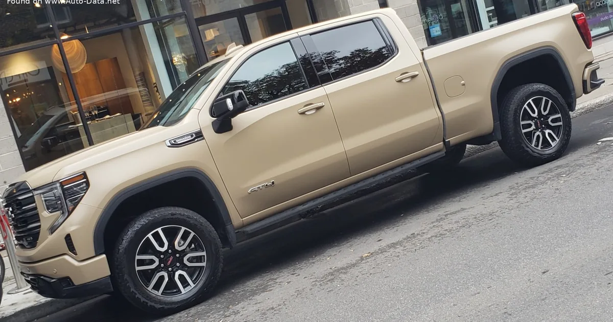 GMC Sierra 1500 V (GMTT1XX, facelift 2022) Crew Cab Standard Box (2022–2022)