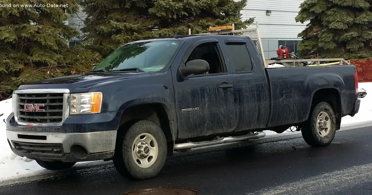 GMC Sierra 2500HD III (GMT900) Extended Cab Long Box