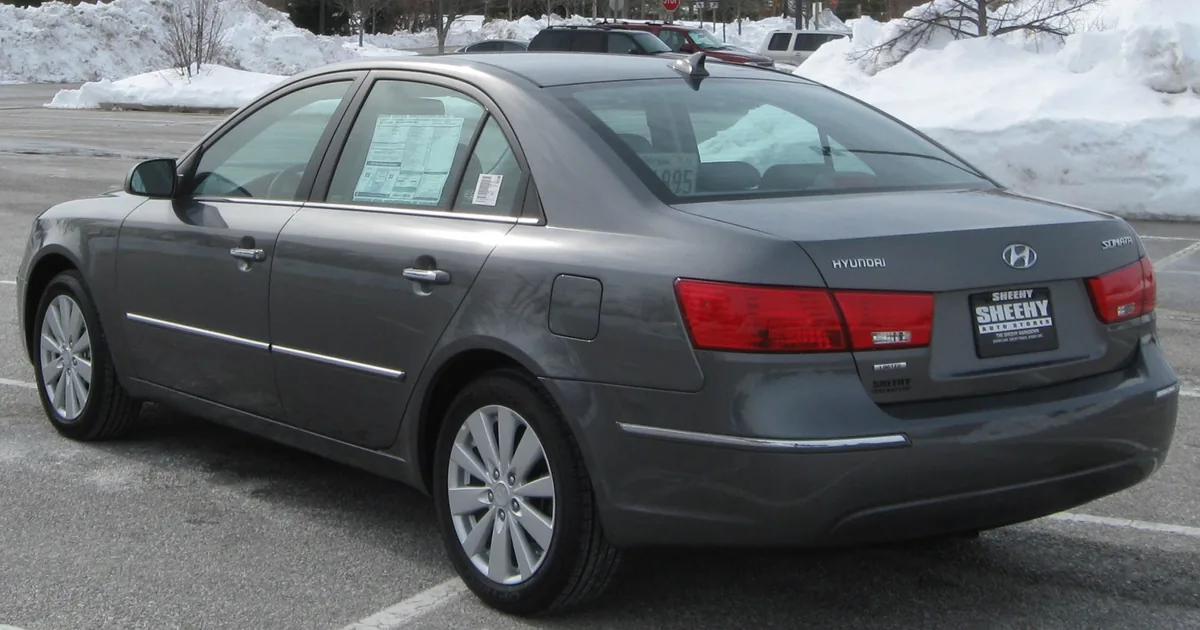 Hyundai Sonata V (NF, restyling 2008) (2008–2008)