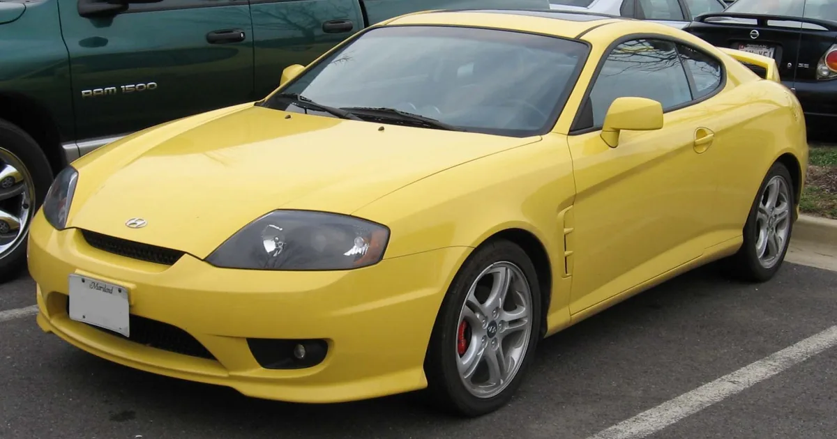 Hyundai Tiburon II (GK, facelift 2004) (2004–2004)