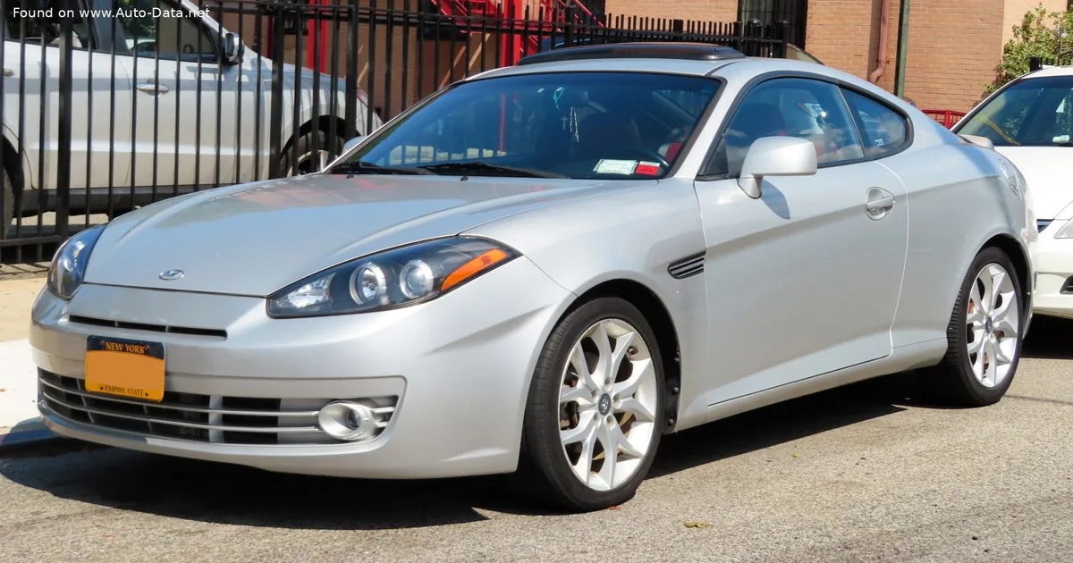 Hyundai Tiburon II (GK, facelift 2006) (2006–2006)