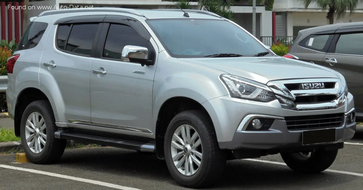 Isuzu MU-X (RF20) (facelift 2017) (2017–2017)