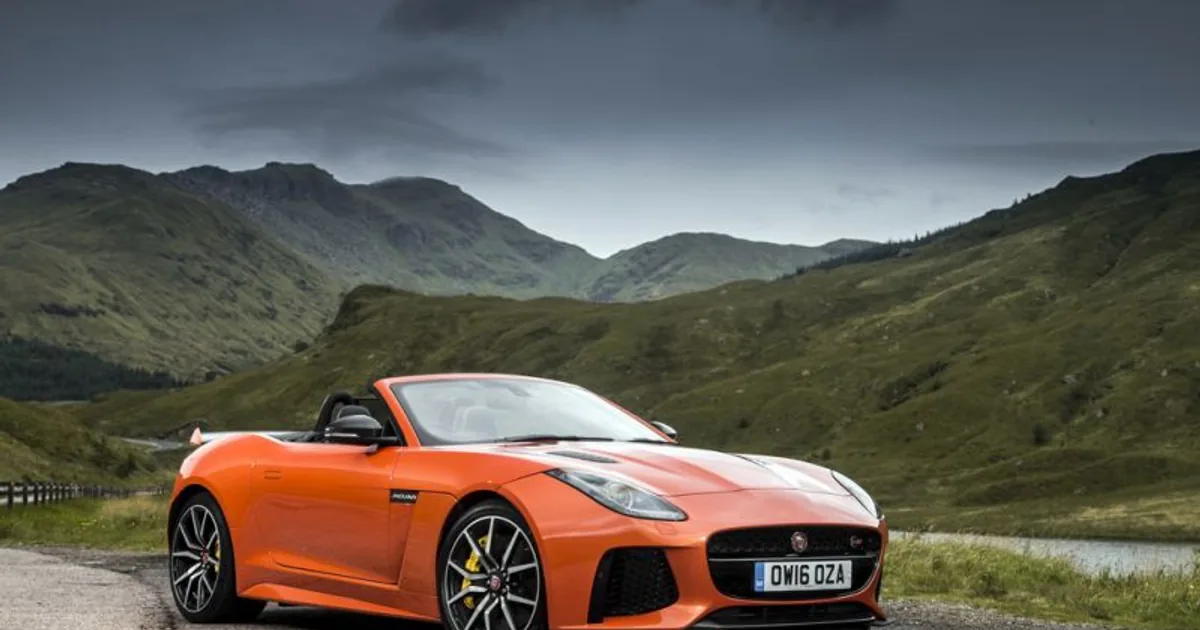 Jaguar F-Type Convertible restyling 2017 (2017–2017)