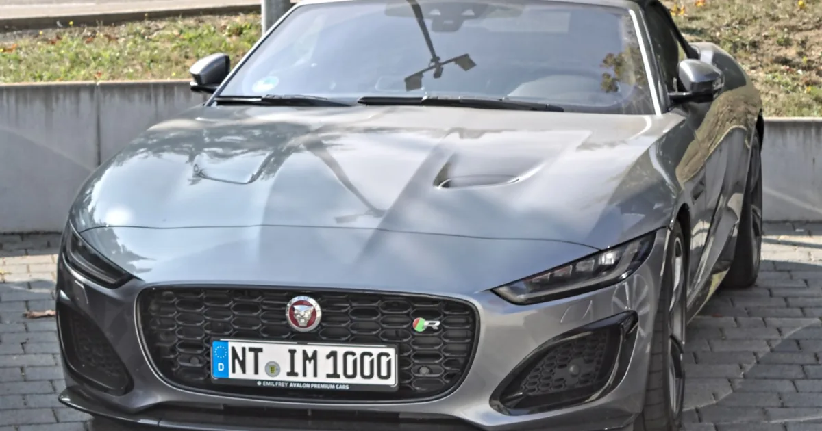 Jaguar F-Type Convertible restyling 2020 (2020–2020)