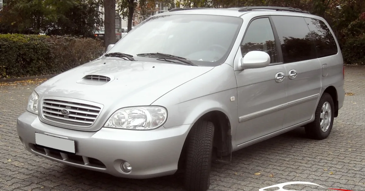 Kia Carnival I (UP/GQ, Facelift 2001) (2001–2001)