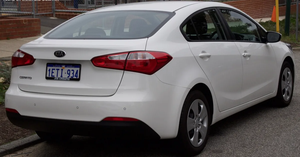 Kia Cerato III Sedan