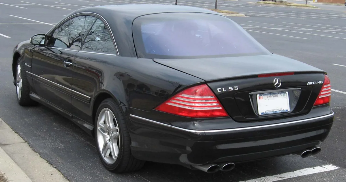 Mercedes-Benz CL (C215, facelift 2002) (2002–2002)