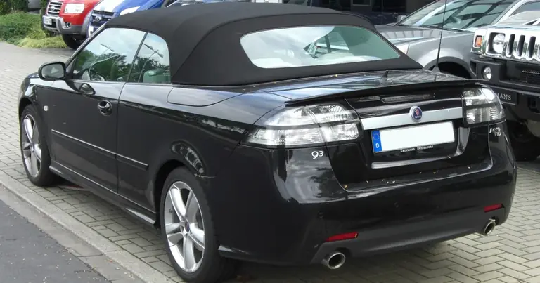 Saab 9-3 Convertible II (facelift 2007) (2007-2010)