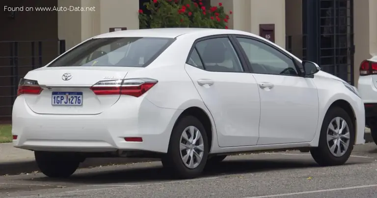 Toyota Corolla XI (E170, facelift 2016) (2016-2018)