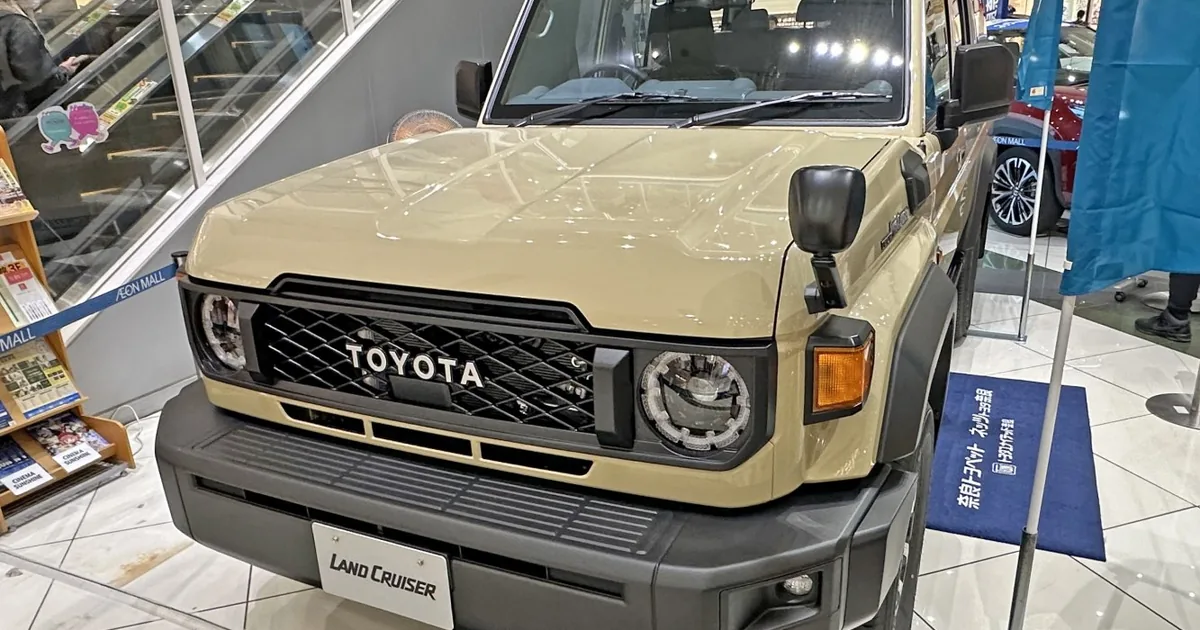 Toyota Land Cruiser (70, Japan)